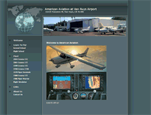 Tablet Screenshot of americanaviationvny.com